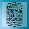 Old Fashioned Horse Drawn Sleigh Rides - Ready to Press - InkMerge DTF Transfer