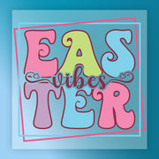 Easter Vibes Festive Pastel  Design DTF Transfer - InkMerge Heat Press Design