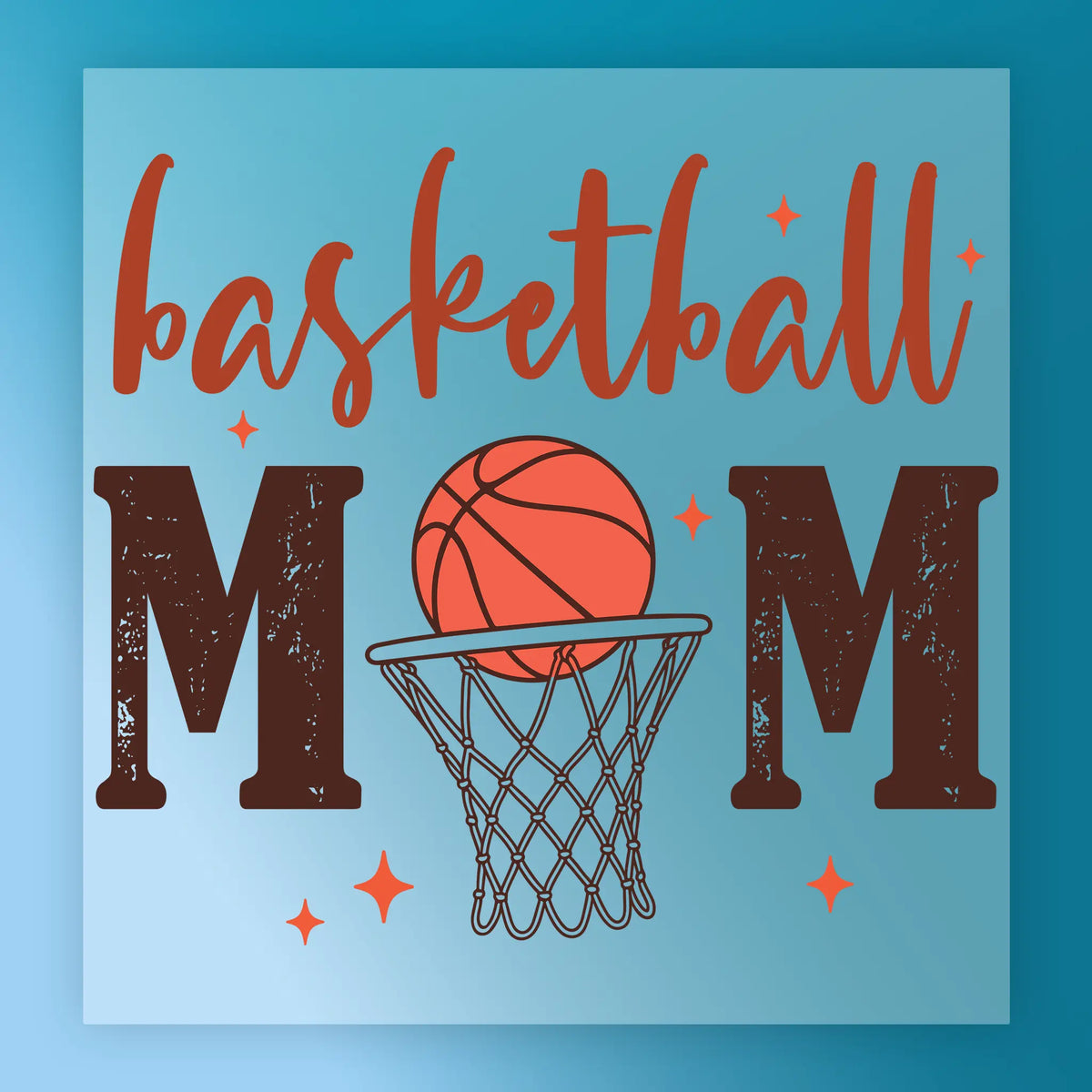 Basketball MOM Pride Design