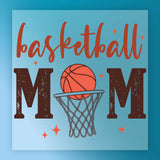 Basketball MOM Pride Design DTF Transfer - InkMerge Heat Press Design