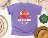 Violet Comfort Colors t-shirt