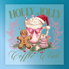 Holly Jolly Coffee Club Design - Ready to Press - InkMerge DTF Transfer