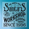 The North Pole Santa's Workshop Design - Ready to Press - InkMerge DTF Transfer