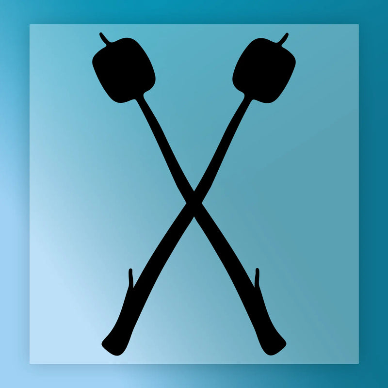 Campfire Nostalgia Marshmallow Design - Heat Press Ready - InkMerge DTF Transfer