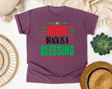 Berry Comfort Colors t-shirt