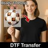 Watercolor Soccer Ball - Ready to Press - InkMerge DTF Transfer