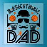 Basketball Dad Design DTF Transfer - InkMerge Heat Press Design