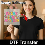 Every Beat Matters Retro Custom  Design DTF Transfer - InkMerge Heat Press Design