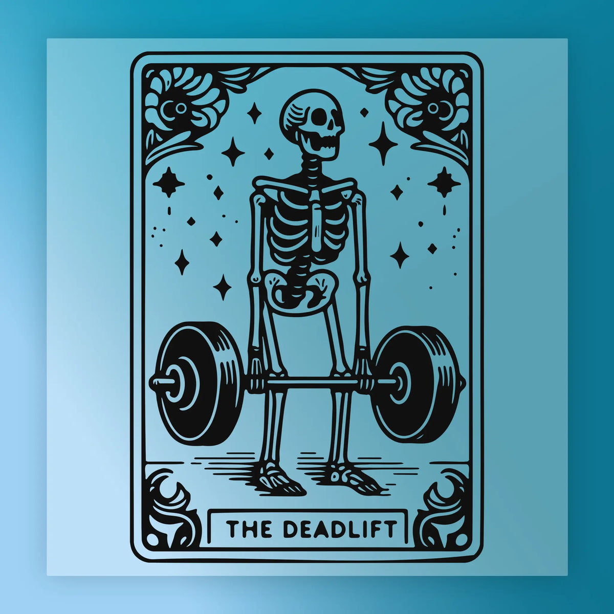 The Deadlift Skeleton Fitness Humor