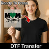 MOM Squad Soccer Heart Design - Ready to Press - InkMerge DTF Transfer