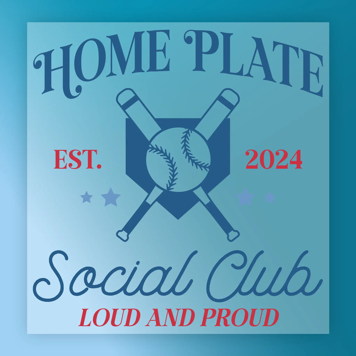 Home Plate Social Club Custom Design