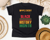 Black Comfort Colors t-shirt
