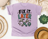 Orchid Comfort Colors t-shirt