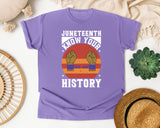 Violet Comfort Colors t-shirt