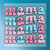 Bonus Mama Colorful Design DTF Transfer - InkMerge Heat Press Design