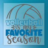 Volleyball is my favorite season