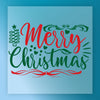 Merry Christmas Hand-Lettered Design - Ready to Press - InkMerge DTF Transfer