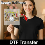 Loud & Proud Volleyball Mom DTF Transfer - InkMerge Heat Press Design