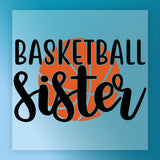 Basketball Sister Pride Design DTF Transfer - InkMerge Heat Press Design