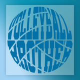 the text "VOLLEYBALL BROTHER" arranged in a circular pattern, with the words "VOLLEYBALL" and "BROTHER" being the most prominent.