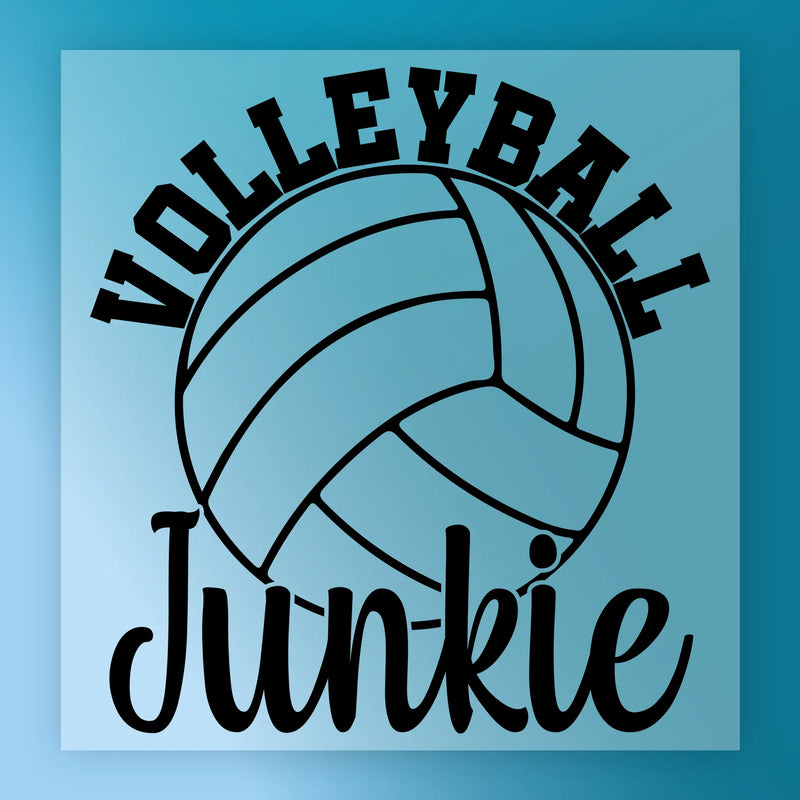 Volleyball Junkie Graphic - Ready to Press - InkMerge DTF Transfer