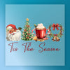 Tis The Season Vintage Christmas - Ready to Press - InkMerge DTF Transfer