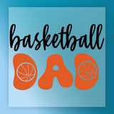 Basketball Dad Graphic DTF Transfer - InkMerge Heat Press Design