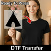 Teepee Silhouette Minimalist Camping Design - Ready to Press - InkMerge DTF Transfer