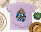 Orchid Comfort Colors t-shirt