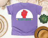 Violet Comfort Colors t-shirt