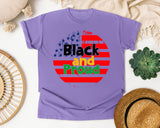 Violet Comfort Colors t-shirt