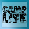 Camp Life Silhouette Design - Ready to Press - InkMerge DTF Transfer