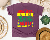 Berry Comfort Colors t-shirt