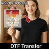 Retro Mountain Sunset Design - Ready to Press - InkMerge DTF Transfer