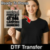 Weekend Forecast Camping With Drinking - Ready to Press - InkMerge DTF Transfer