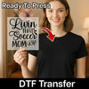 Soccer Mom Life - Ready to Press - InkMerge DTF Transfer for Custom Apparel