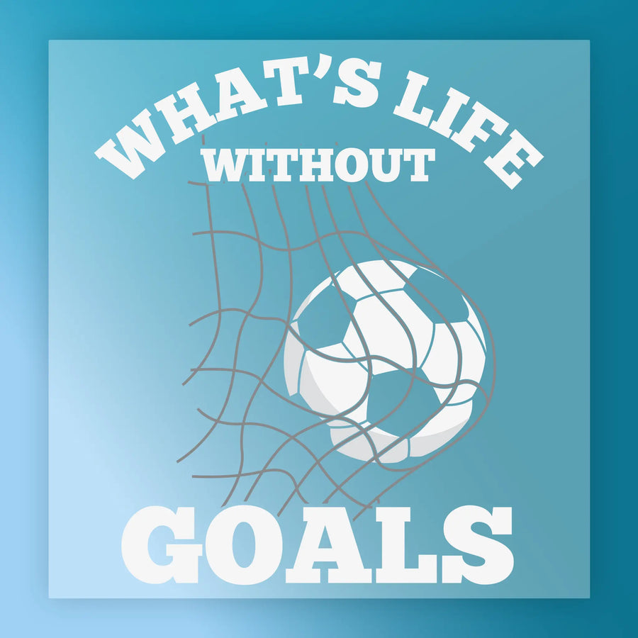 Goals on Soccer DTF Transfer - InkMerge Heat Press Design