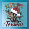 Merry Texmas Cowboy Boot Design - Ready to Press - InkMerge DTF Transfer