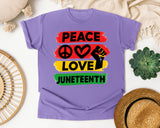 Violet Comfort Colors t-shirt