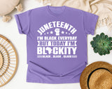 Violet Comfort Colors t-shirt