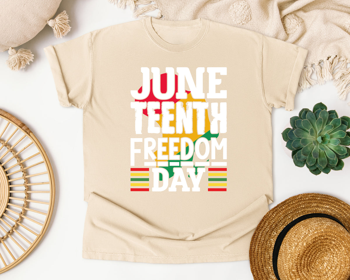 Juneteenth Freedom Day Africa Comfort Colors Shirt