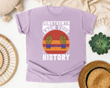 Orchid Comfort Colors t-shirt