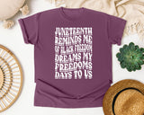 Berry Comfort Colors t-shirt
