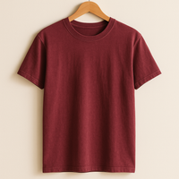 Premium Garment-Dyed Tee — Berry