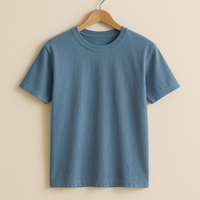 Premium Garment-Dyed Tee — Chambray
