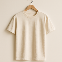 Premium Garment-Dyed Tee — Ivory