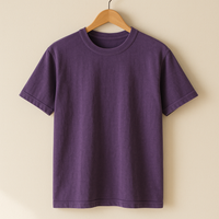 Premium Garment-Dyed Tee — Violet