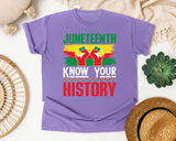 Violet Comfort Colors t-shirt