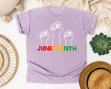 Orchid Comfort Colors t-shirt