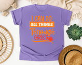 Violet Comfort Colors t-shirt